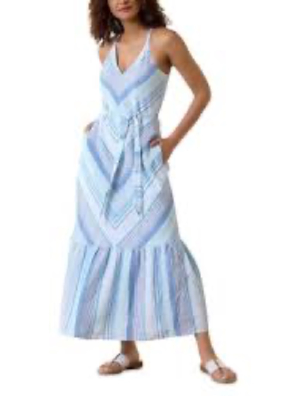 Tommy Bahama Ocean Reverie Maxi Dress, Size Small.